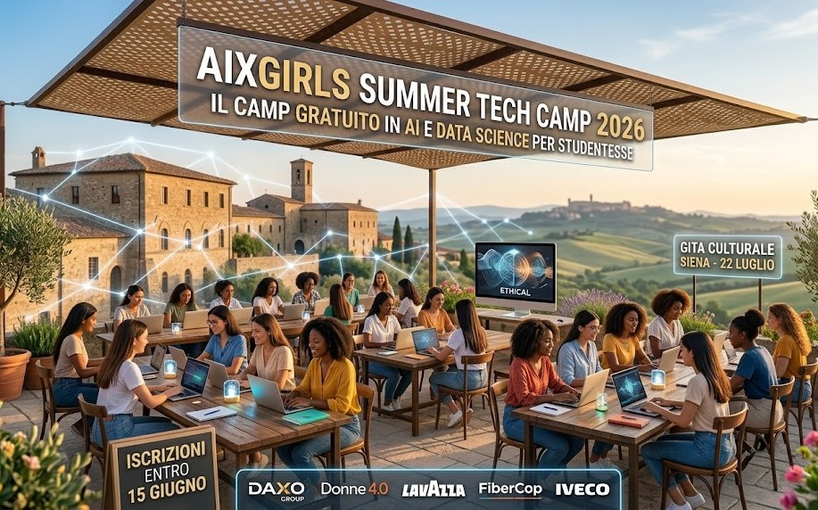 AIxGirls Summer Tech Camp 2026: il camp gratuito in AI e Data Science per studentesse