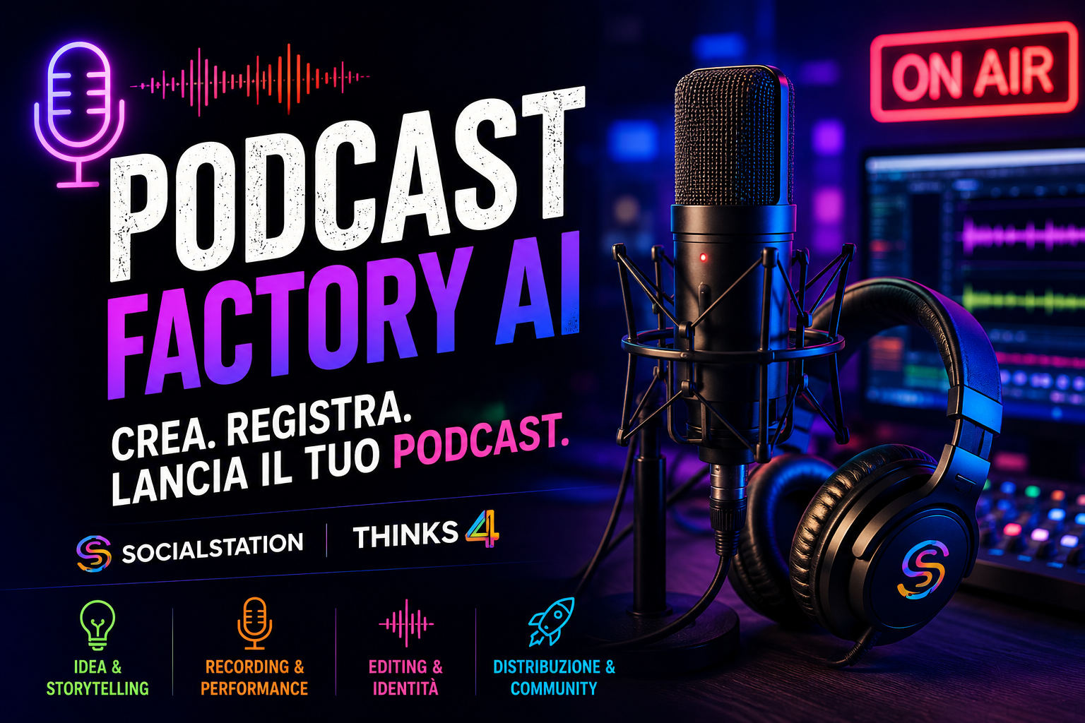 SocialStation Podcast Factory: il podcast a scuola per sviluppare relazioni e competenze