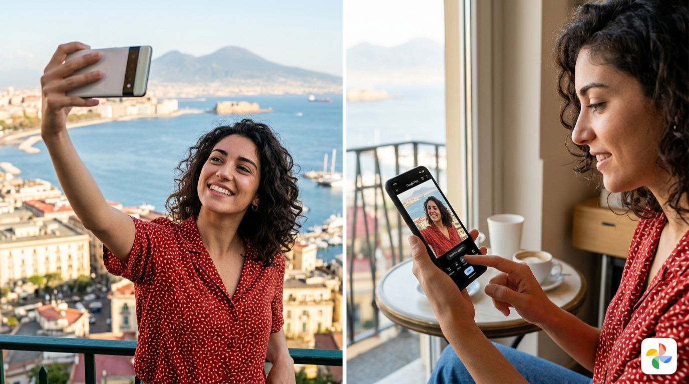 Google Foto - Rielabora le immagini con un prompt