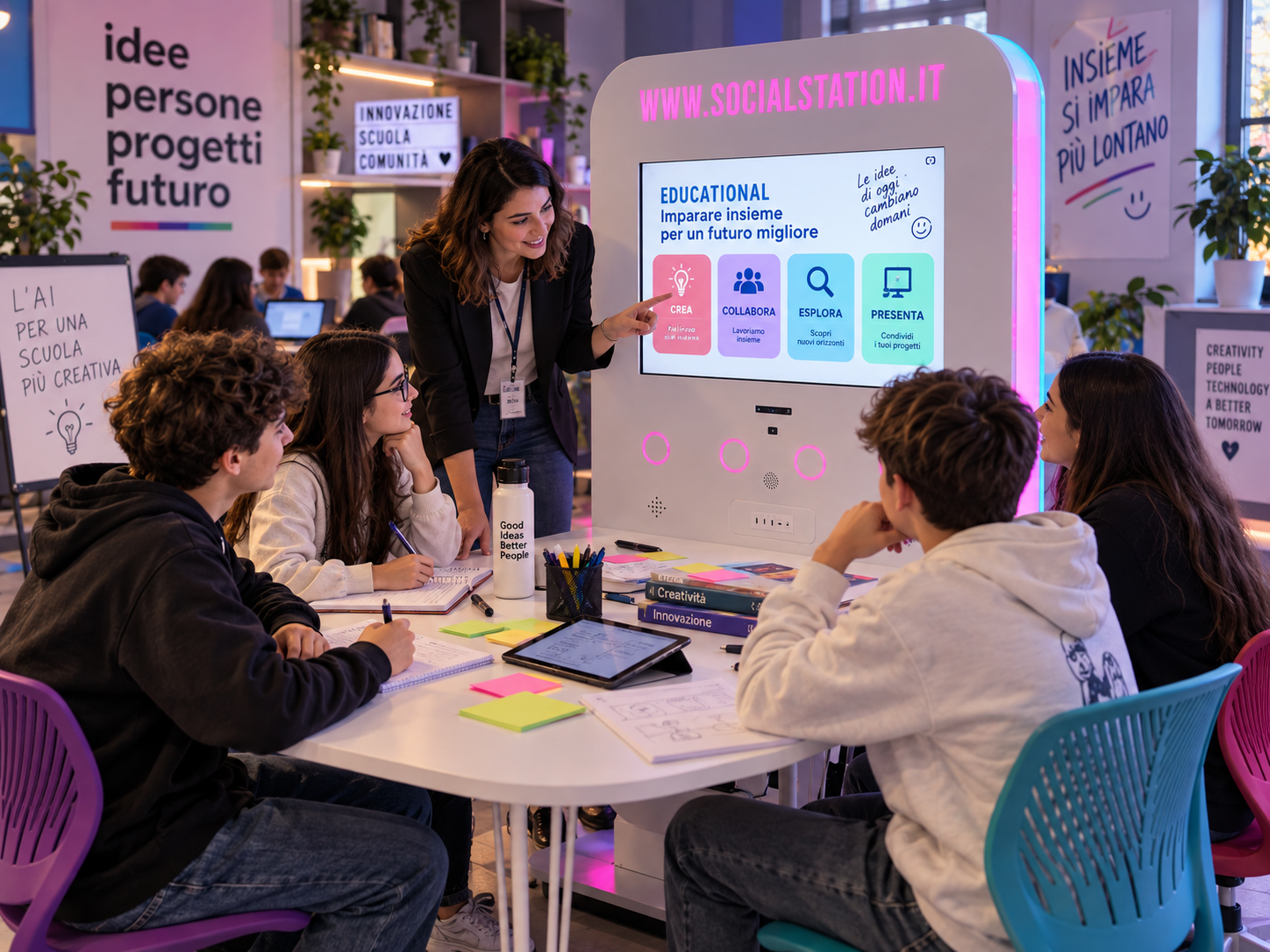 The Classroom of Cooperation: when AI stops being individual