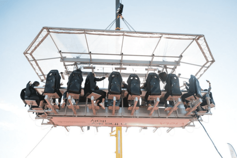 Dinner in the sky | Un’ esperienza culinaria tra le nuvole