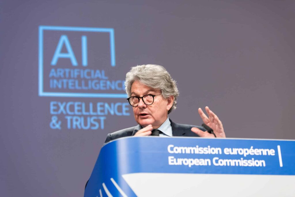 normativa EU sull'intelligenza artificiale