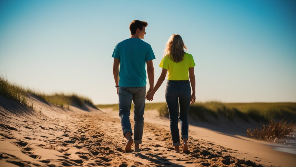 camminare a piedi nudi