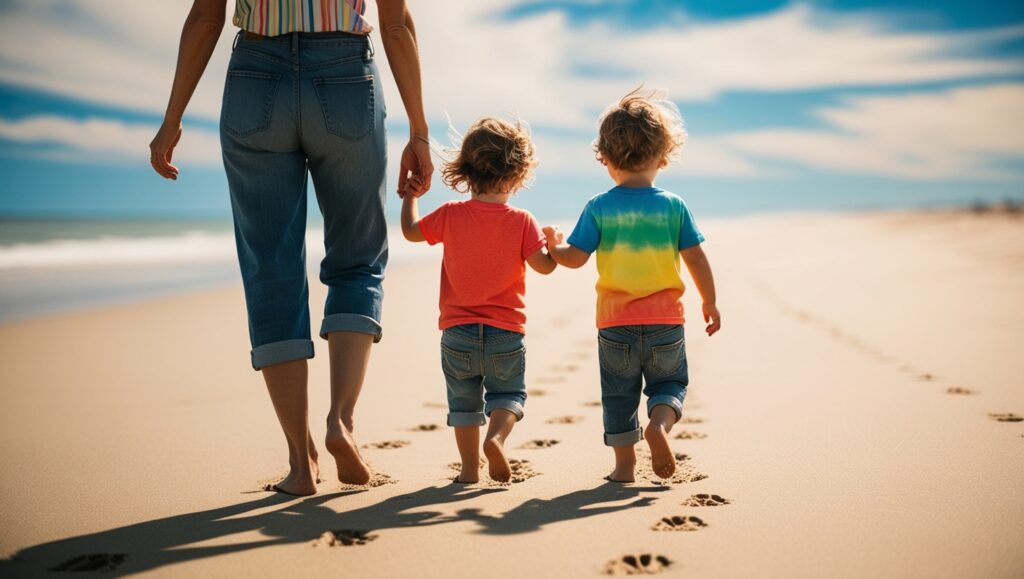 camminare a piedi nudi
