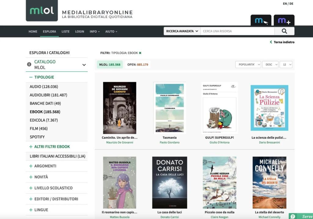 MLOL Come scaricare gratis e legalmente i libri SocialStation.it